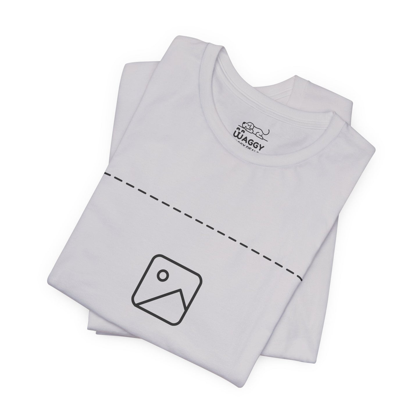 Custom Design Light Shade T - Shirt — "Add Your Own Image" (Choose your colour and size first!)