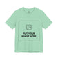 Custom Design Light Shade Tee — "Add Your Own Image" (Choose your colour and size first!)