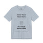 Custom Design Light Shade Tee — "Add Your Own Text & Image" (Choose your colour and size first!)