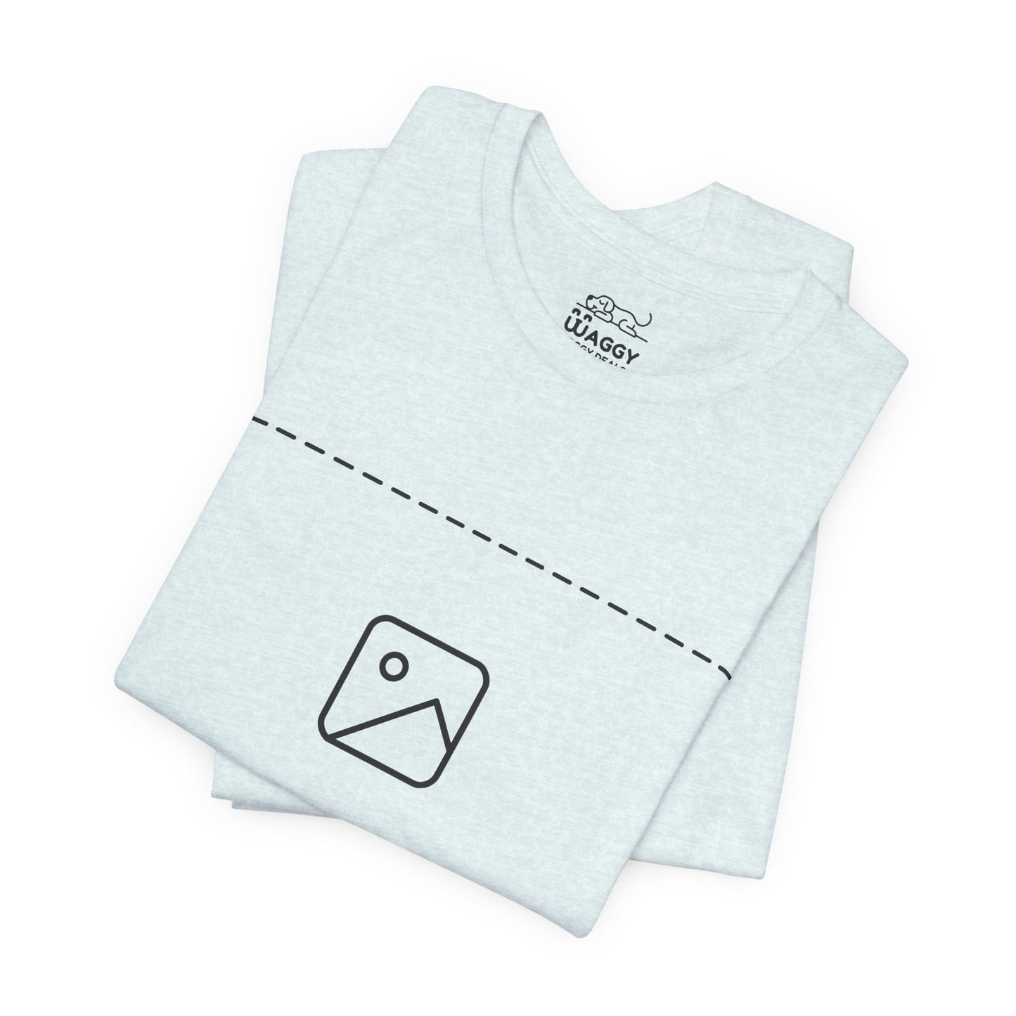 Custom Design Light Shade Tee — "Add Your Own Image" (Choose your colour and size first!)
