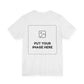 Custom Design Light Shade Tee — "Add Your Own Text & Image" (Choose your colour and size first!)