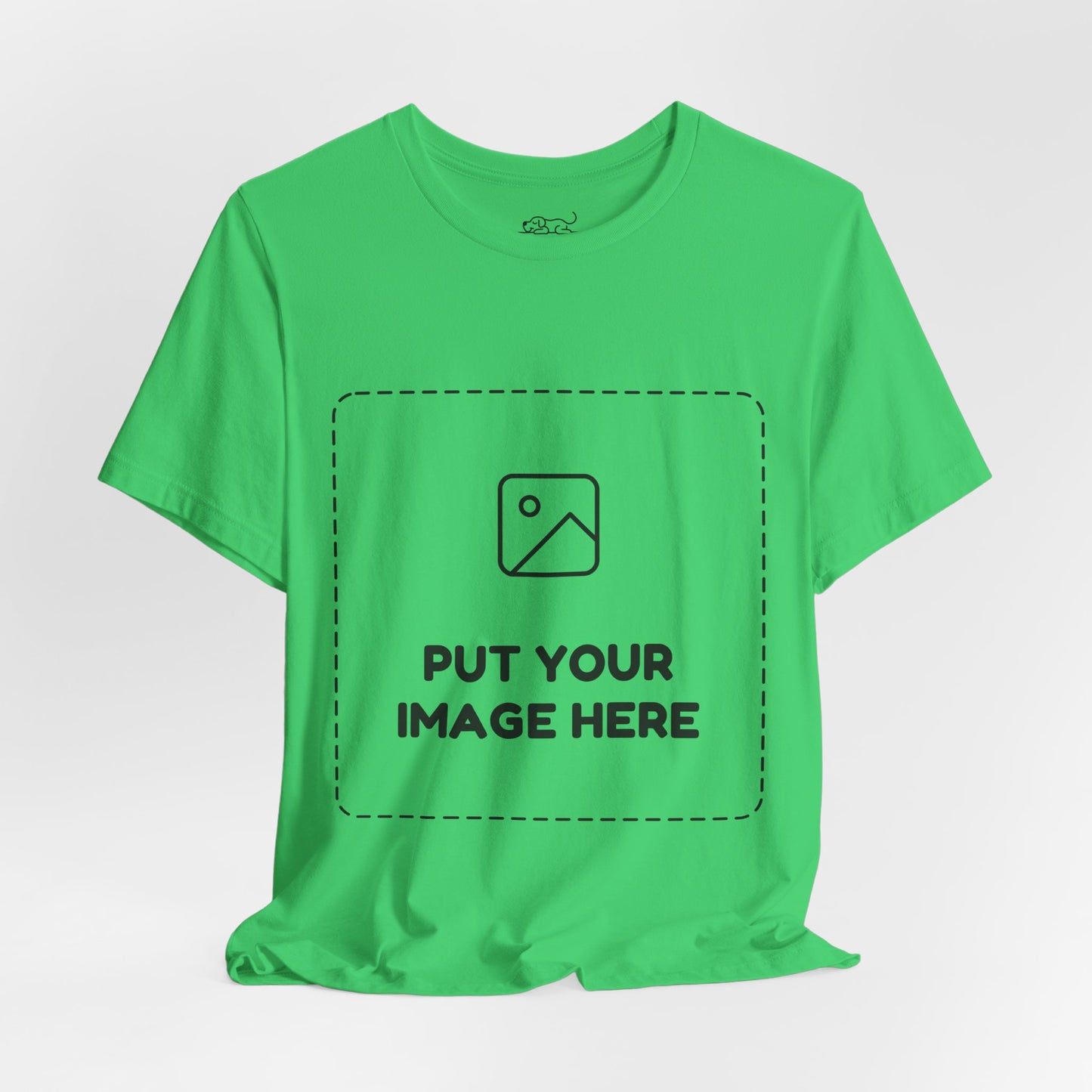 Custom Design Light Shade T - Shirt — "Add Your Own Image" (Choose your colour and size first!)