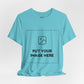 Custom Design Light Shade Tee — "Add Your Own Image" (Choose your colour and size first!)