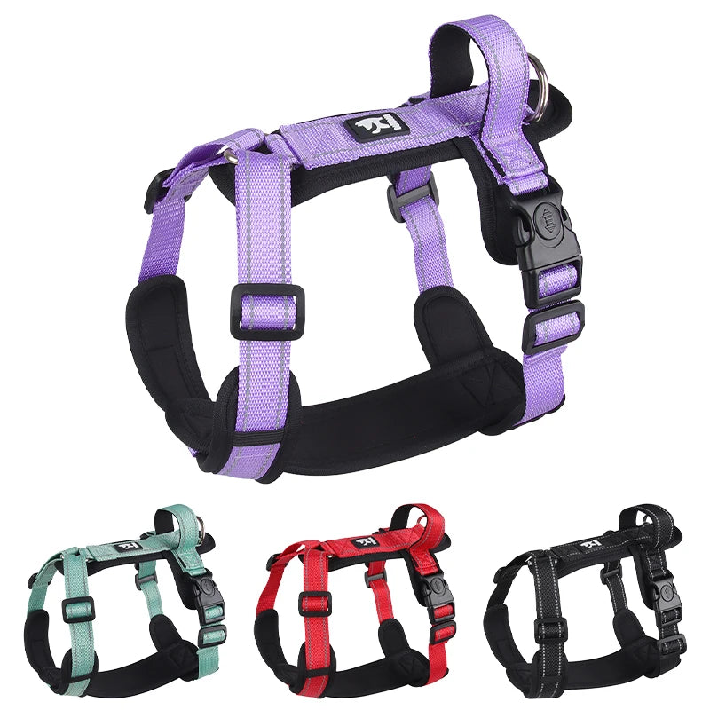 Super Strong Dog Harness with Reflective Material - Waggy Doggy Deals