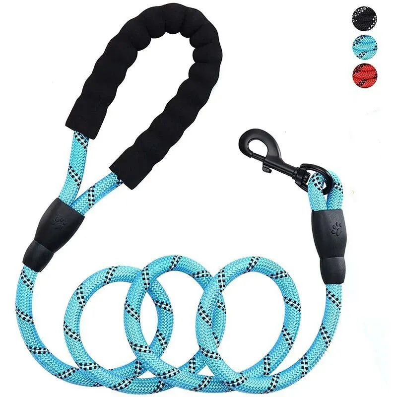 Super Strong Reflective Rope Leash - Waggy Doggy Deals