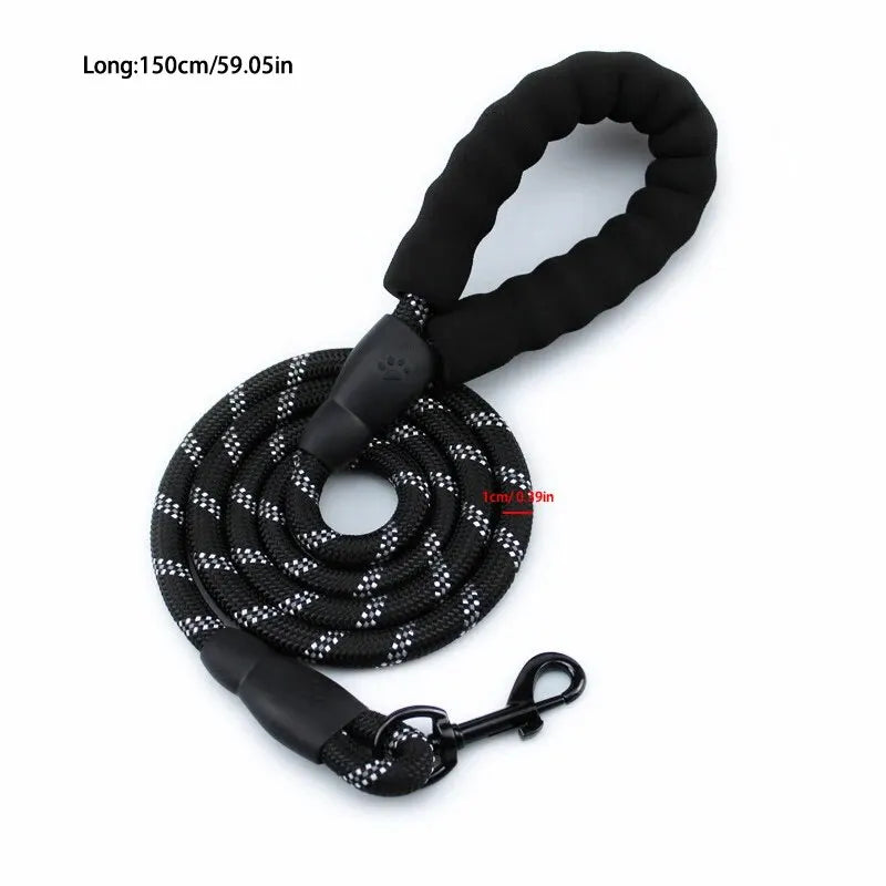 Super Strong Reflective Rope Leash - Waggy Doggy Deals