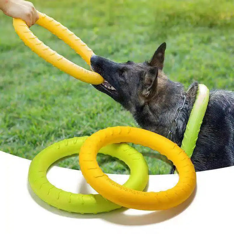 Extremely Tough Chewy Dog Tension Ring - Waggy Doggy Deals