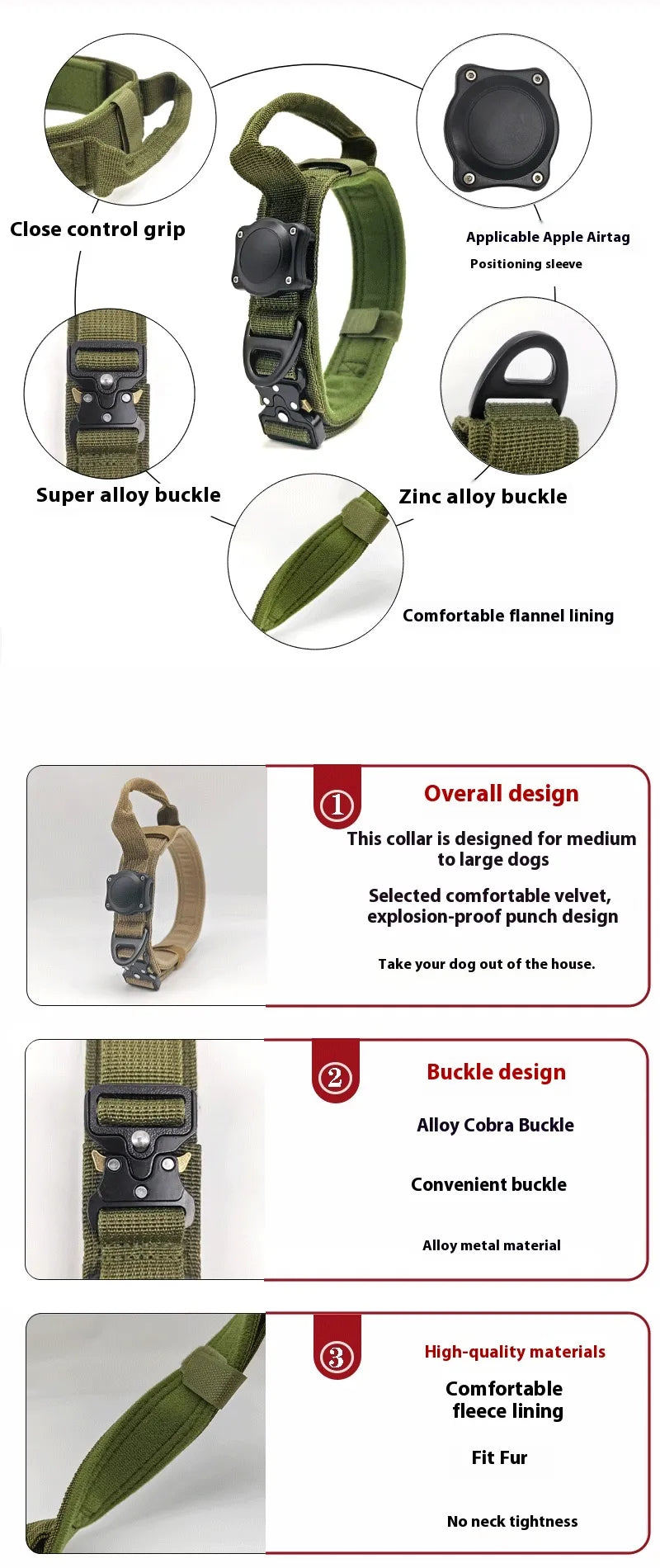 Durable Training Dog Collar - Waggy Doggy Deals