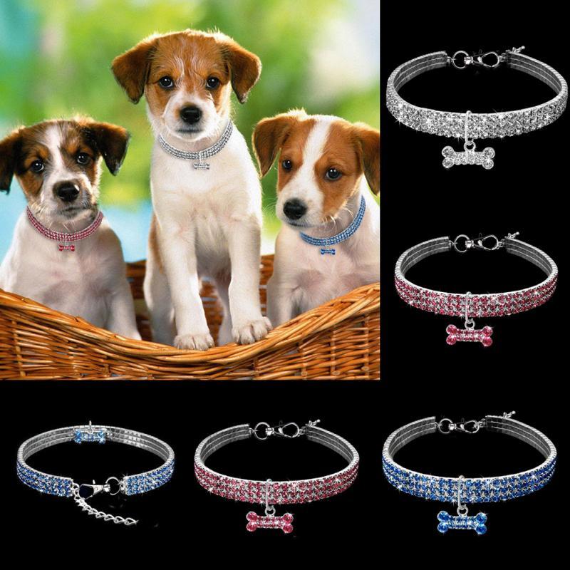 Beautifully Crafted Sparkly Dog Collar - Waggy Doggy Deals